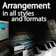 Arranging in all styles and formats