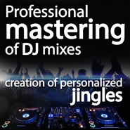 Professional DJ mixes mastering creating personal jingles